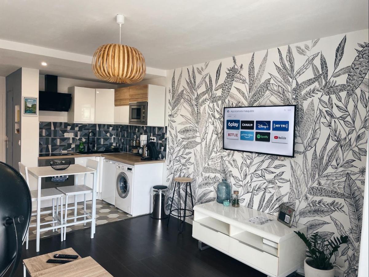 אמיינס New: Appartement Tout Confort + Parking Gratuit מראה חיצוני תמונה
