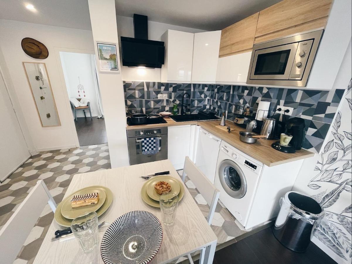 אמיינס New: Appartement Tout Confort + Parking Gratuit מראה חיצוני תמונה